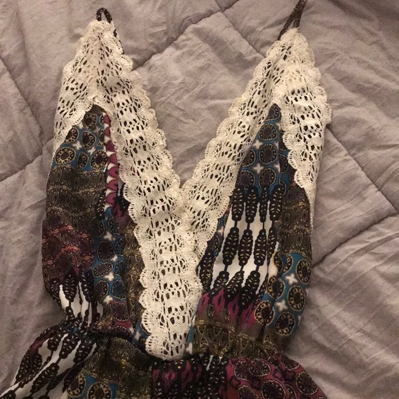 Open/cross back romper - Picture 2 of 5